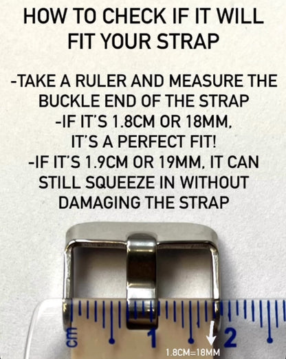 BUTTERFLY CLASP for Watch Strap