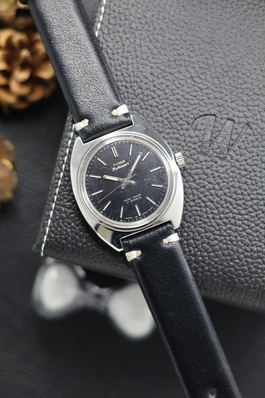 Vintage HMT Kohinoor Black Dial - in Original Condition - Mechanical Hand Winding Watch (Pre Owned) - A614