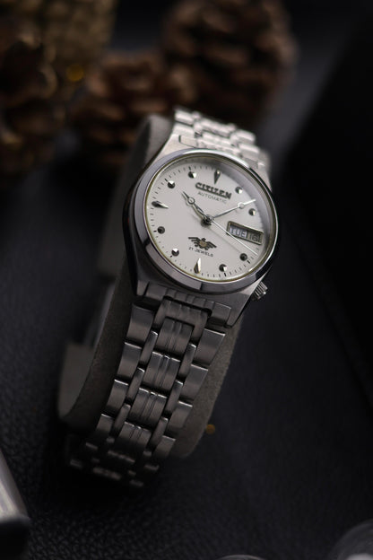 (Super Rare) Citizen Eagle 7 White Dial - Automatic Vintage Watch (Pre Owned) - SE508