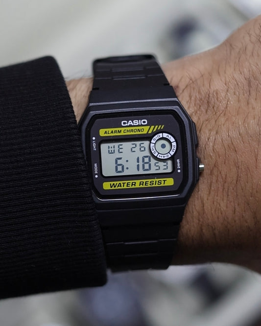 CASIO F-94WA-9DG - D053 - ‘Bumblebee’