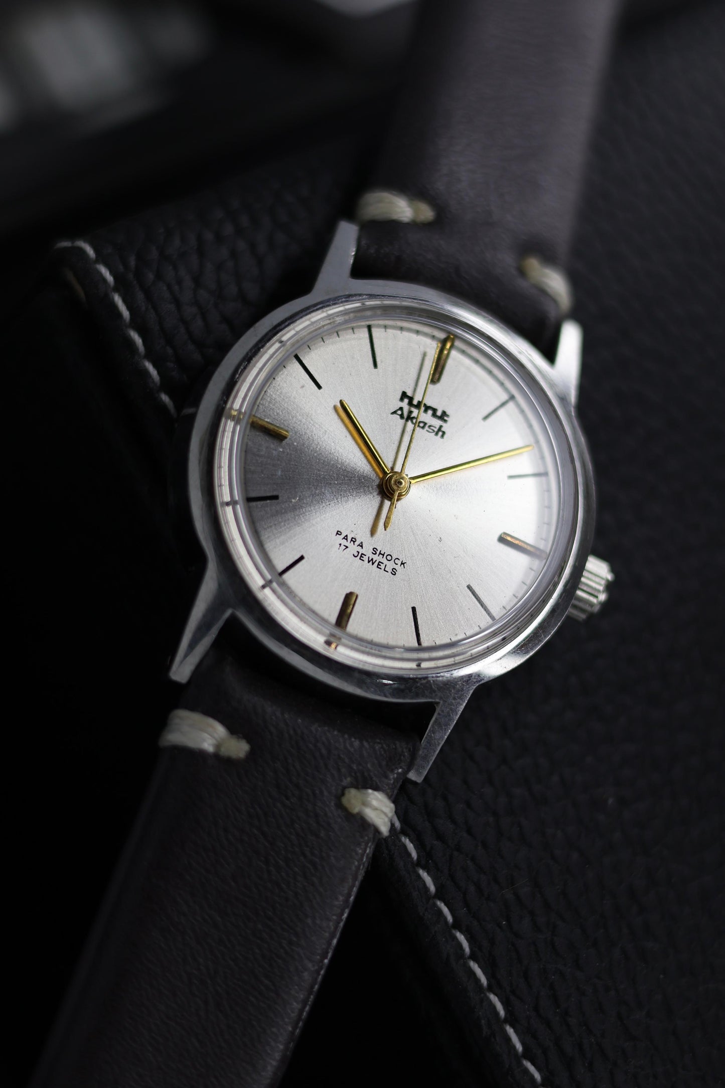 (Super Rare) Vintage HMT Akash Silver Dial - in Original Condition - Mechanical Hand Winding Watch (Pre Owned) - SE667