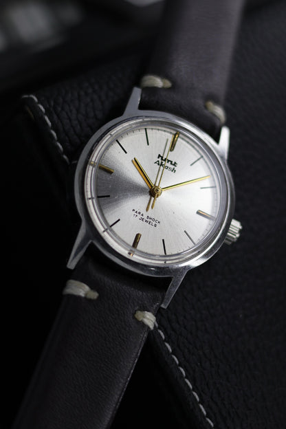 (Super Rare) Vintage HMT Akash Silver Dial - in Original Condition - Mechanical Hand Winding Watch (Pre Owned) - SE667