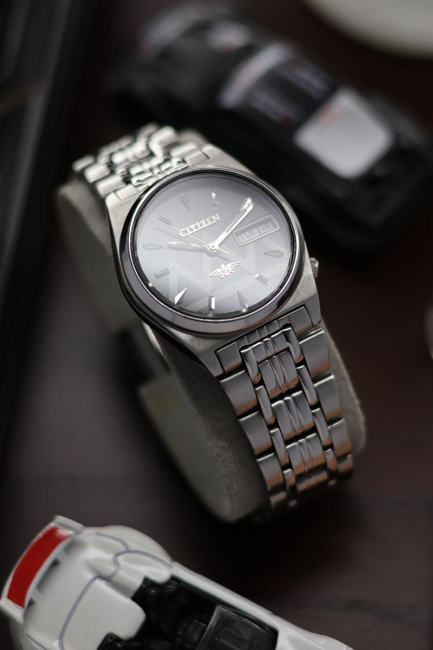(Super Rare) Citizen Eagle 7 Black/Grey Motif Dial - Automatic Vintage Watch (Pre Owned) - SE452