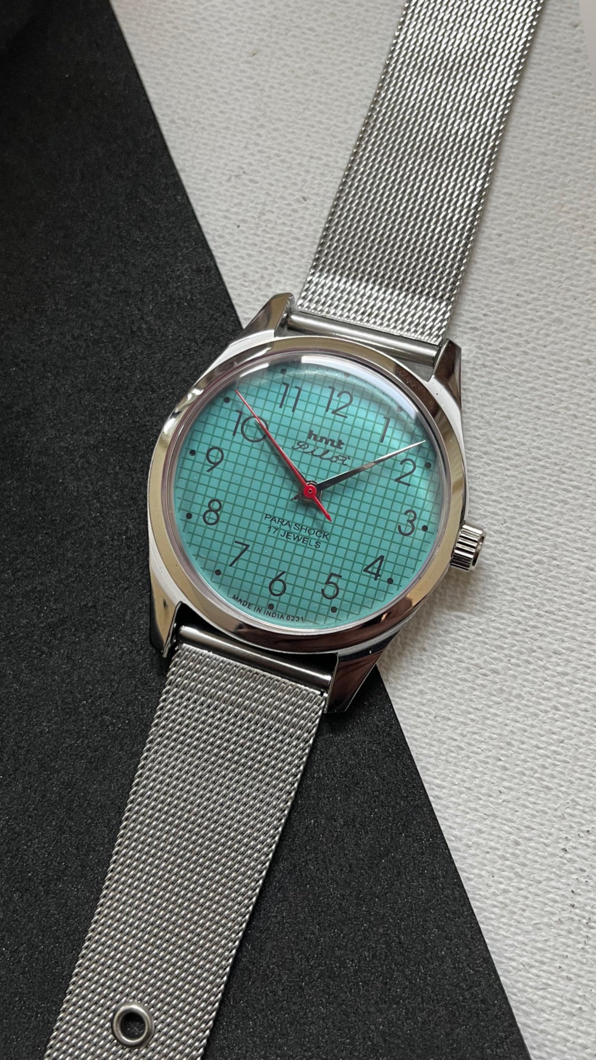 HMT Pilot Graph Dial - TIFFANY BLUE