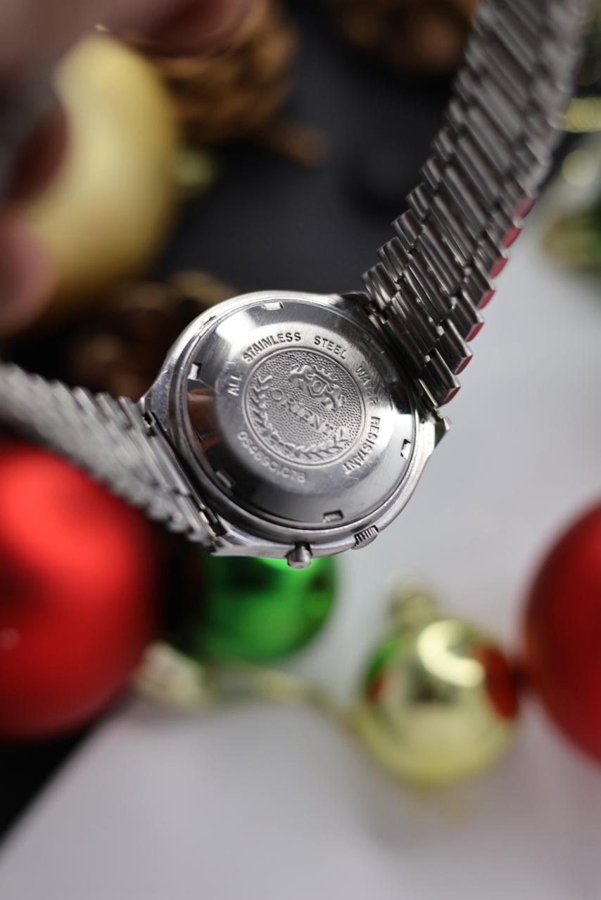 (Super Rare) Orient Tri-Star Crystal Silver Dial - Automatic Vintage Watch (Pre Owned) - SE511