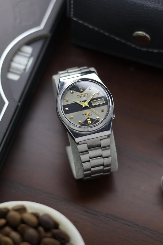 Citizen Eagle 7 Grey Motif Dial - Automatic Vintage Watch (Pre Owned) - A395
