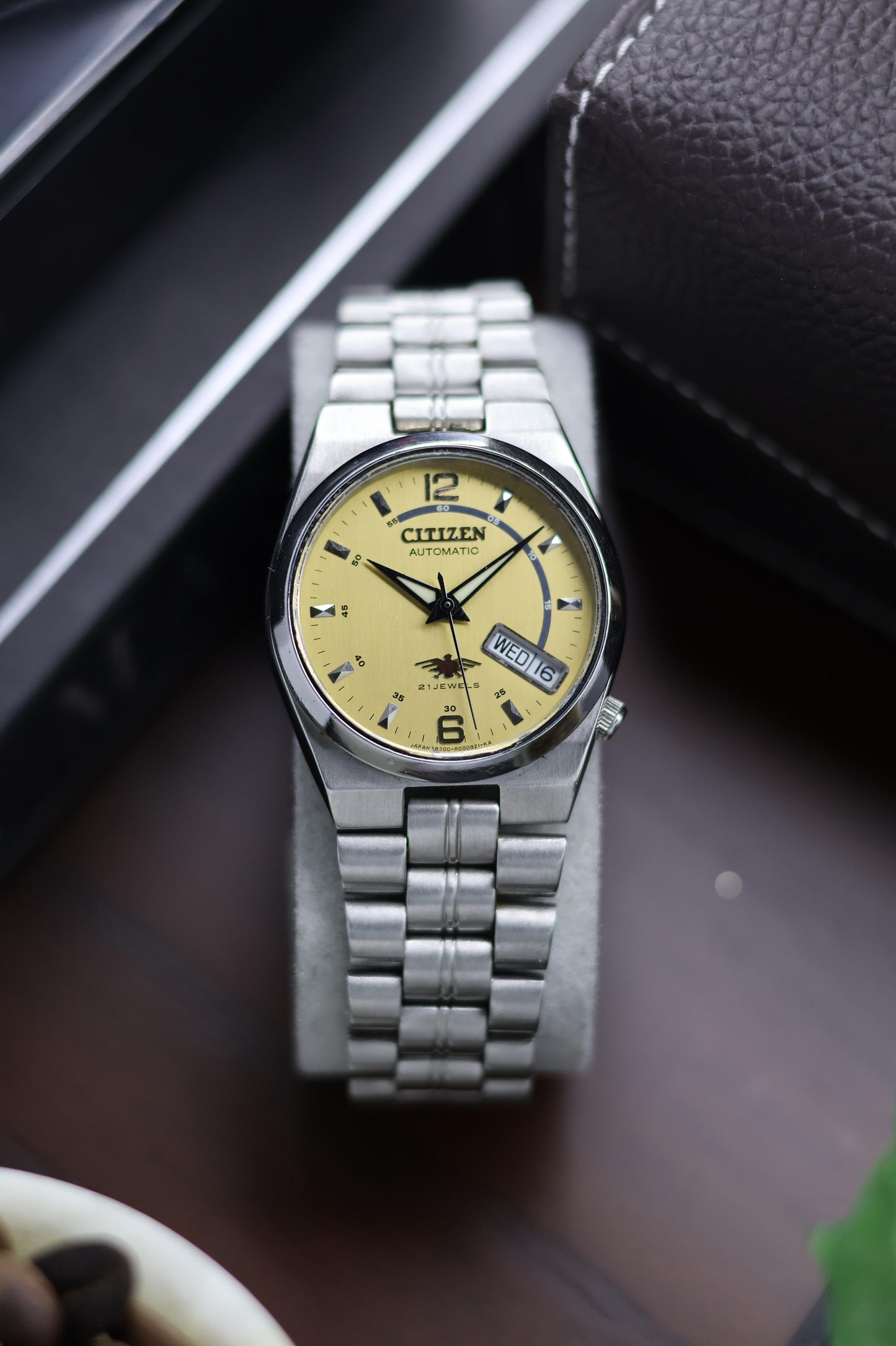 Citizen Eagle 7 Yellow Dial - Automatic Vintage Watch (Pre Owned) - A63