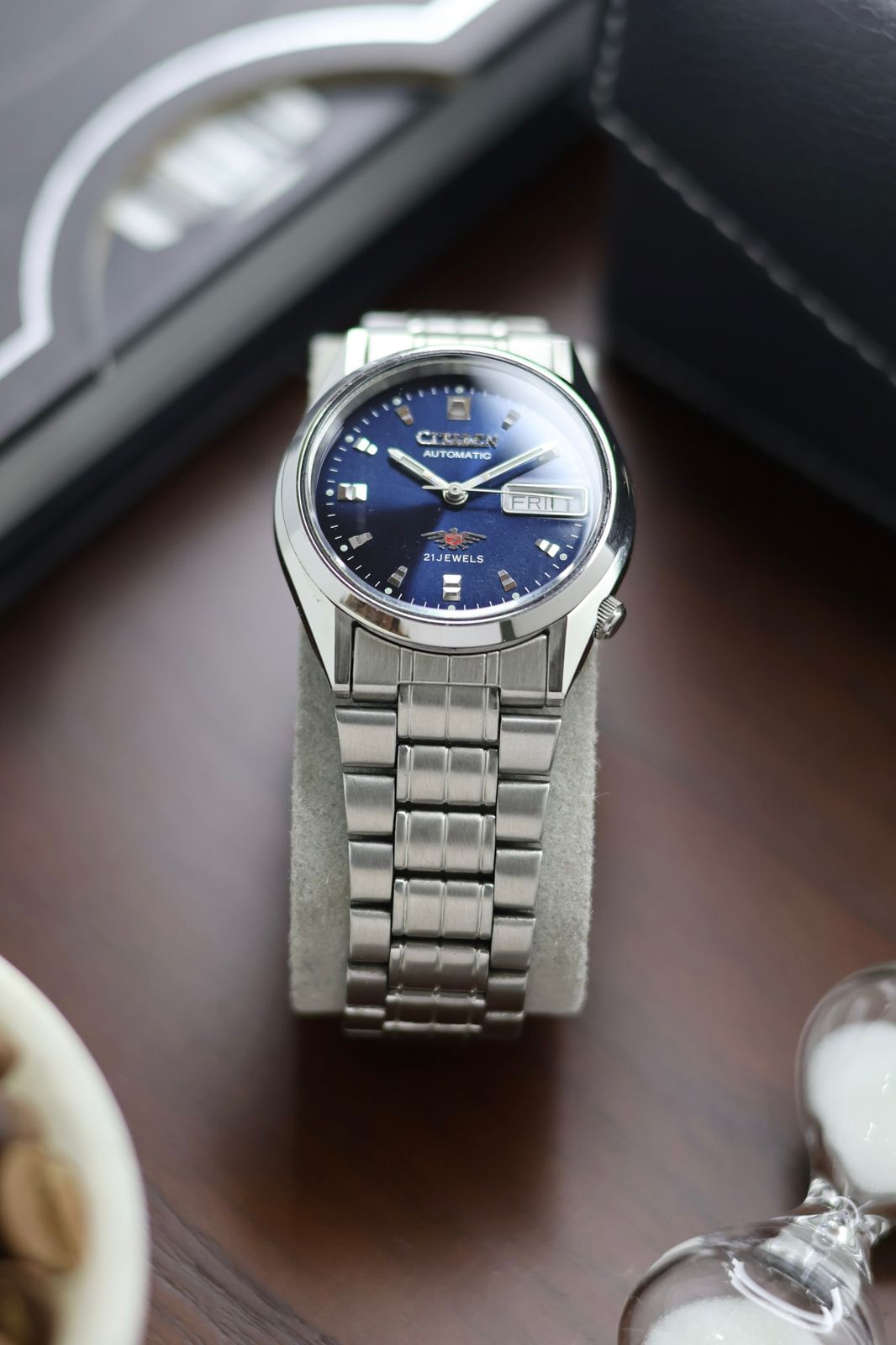 Citizen Eagle 7 Blue Sunray Dial - Automatic Vintage Watch (Pre Owned) - SE456