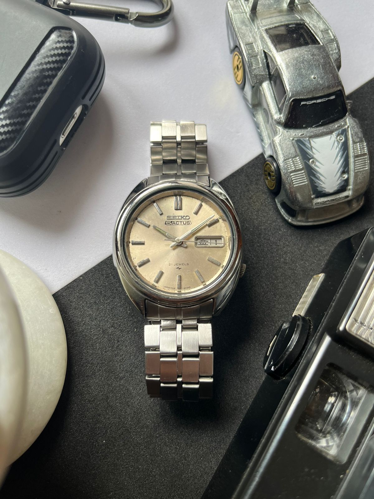 (Super Rare) 1970 JDM Seiko 5 Actus Salmon Dial (Pre Owned) - #W21