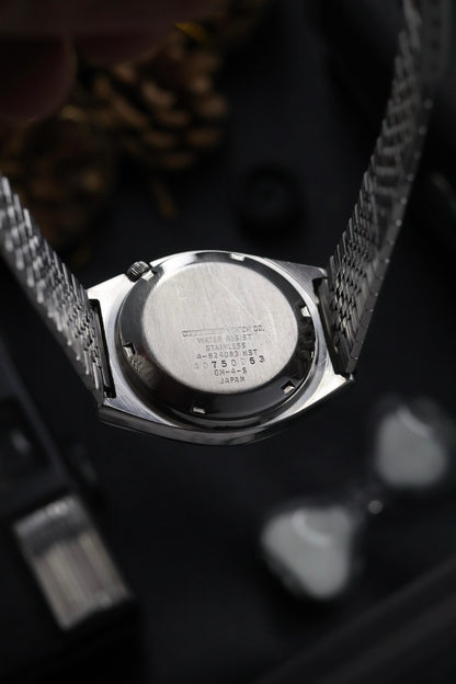 (Super Rare) Citizen Eagle 7 Grey Motif Dial - Automatic Vintage Watch (Pre Owned) - SE651