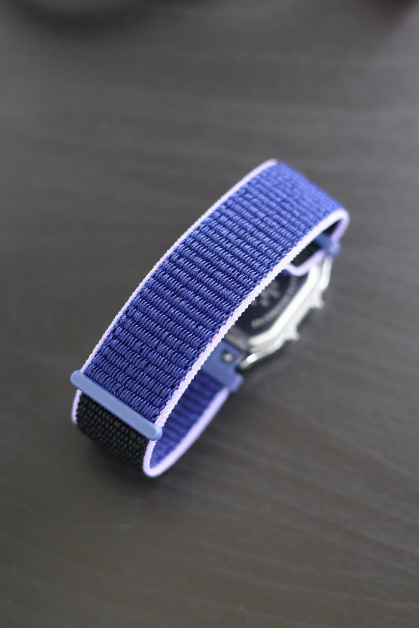Nylon Woven Velcro Strap - 18mm - Compatible with CASIO Vintage / AE1200 / F91 / Seiko & Many More - with FREE Strap Tool!