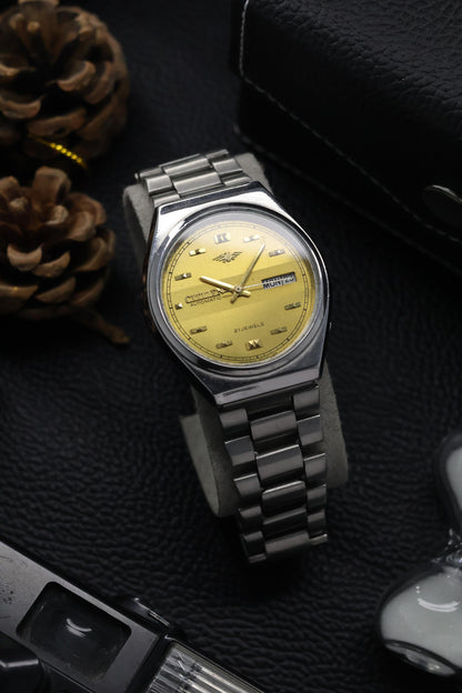 (Super Rare) Citizen Eagle 7 Gold Motif Dial - Automatic Vintage Watch (Pre Owned) - SE577