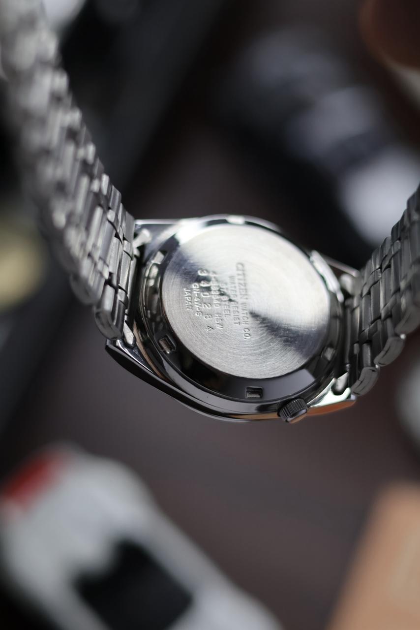 (Super Rare) Citizen Eagle 7 Black/Grey Motif Dial - Automatic Vintage Watch (Pre Owned) - SE452
