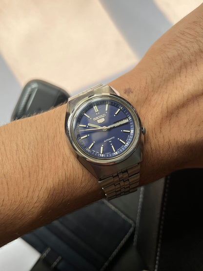 (Super Rare) 1991 JDM Seiko 5 Blue Dial (Pre Owned)