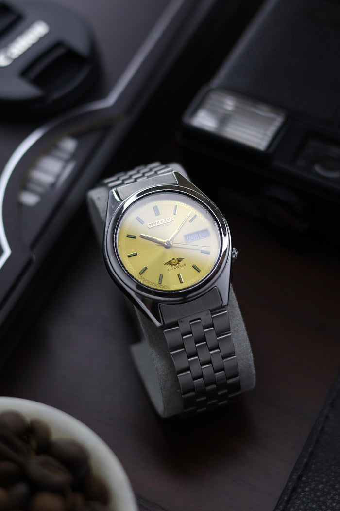 Citizen Eagle 7 Gold Sunray Dial - Automatic Vintage Watch (Pre Owned) - A157