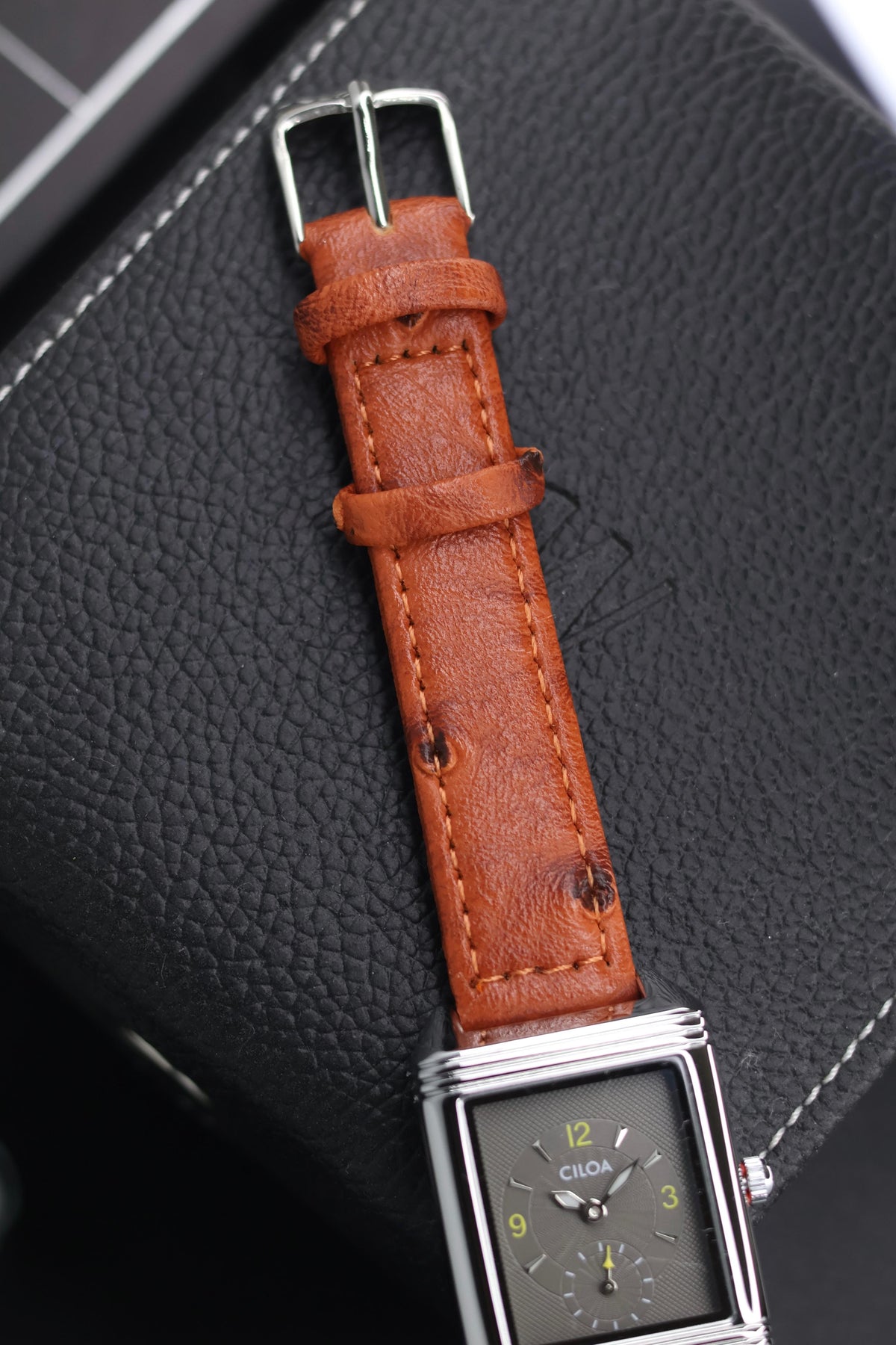 CILOA TANK Grey Dial Watch with Small Seconds - READY TO SHIP (IMPORTED)
