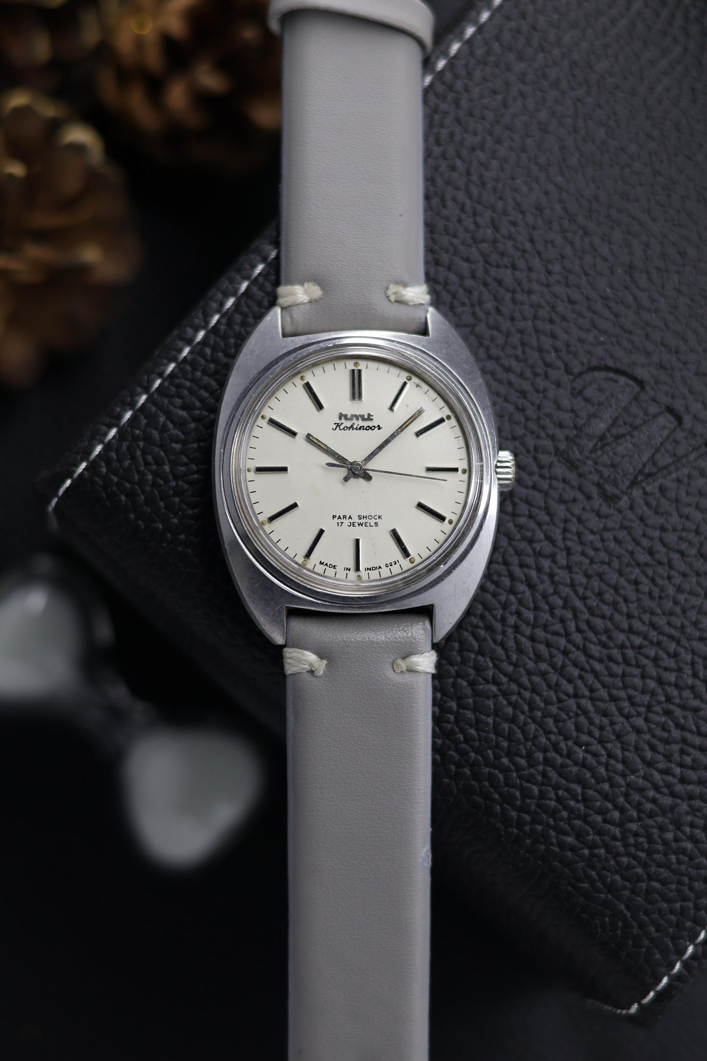 Vintage HMT Kohinoor White Dial - in Original Condition - Mechanical Hand Winding Watch (Pre Owned) - A562