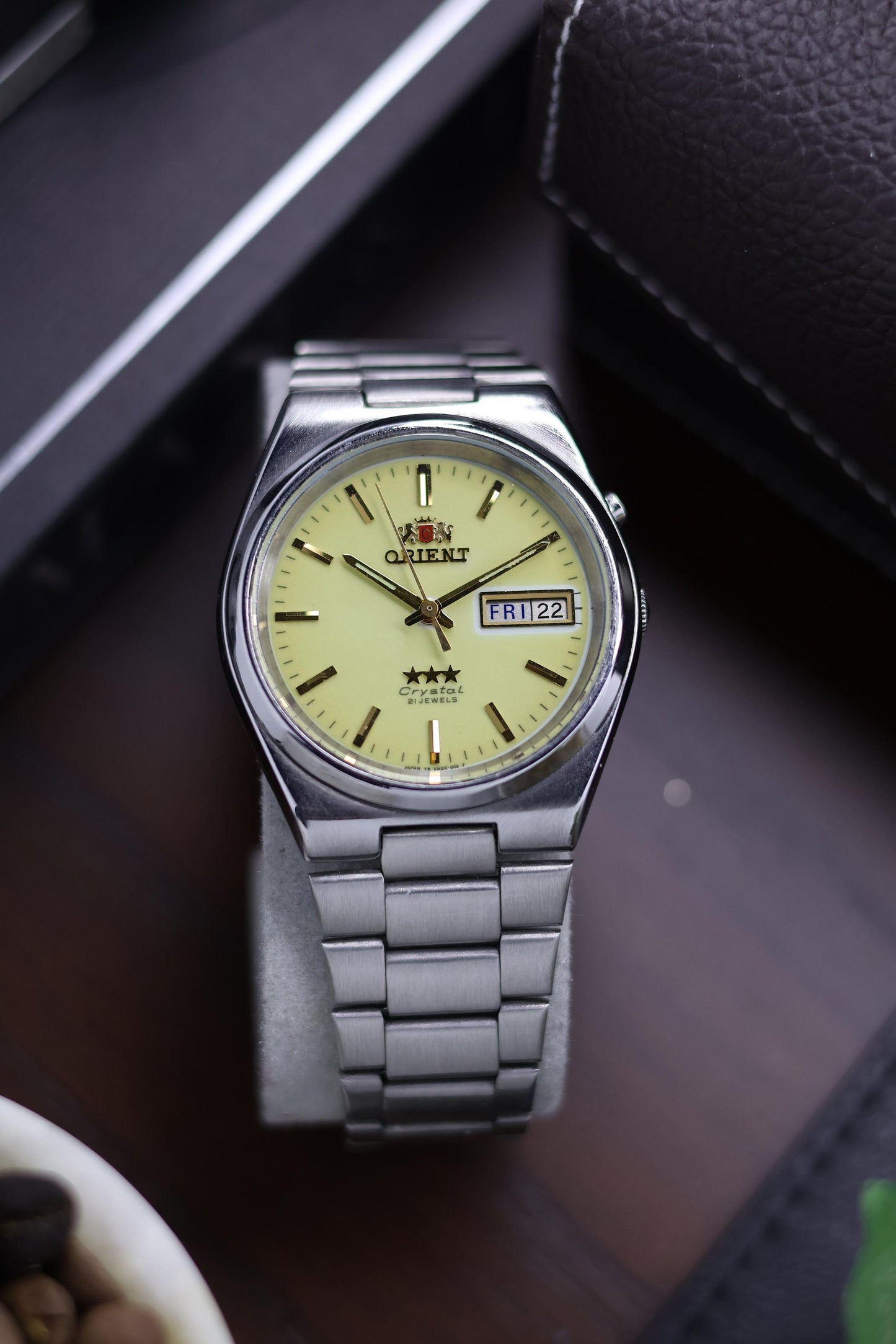 Orient Tri-Star Crystal Lume Dial - Automatic Vintage Watch (Pre Owned)