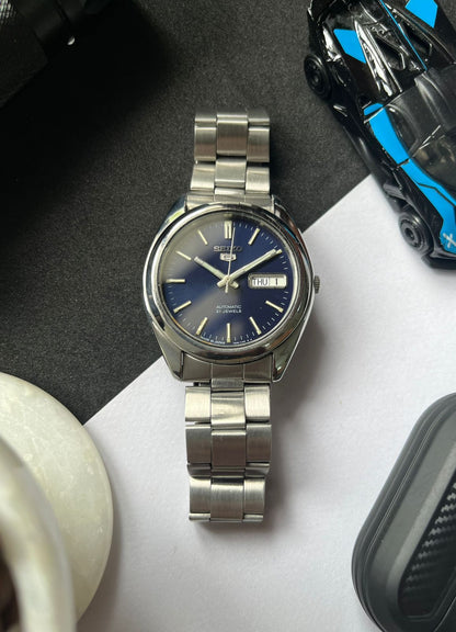 Seiko 5 Navy Blue Dial (Pre Owned) - #W37