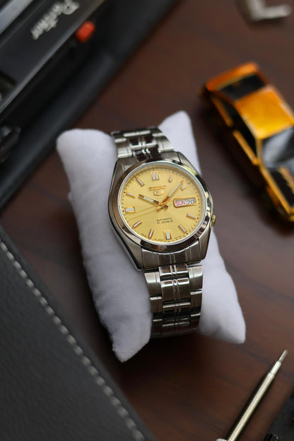 Seiko 5 Gold Sunray Dial (Pre Owned)