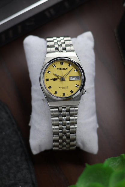 (Super Rare) Citizen Eagle 7 Yellow Dial (Pre Owned)