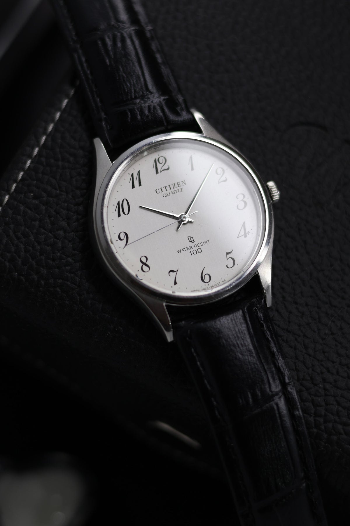 (JDM - Extremely Rare) Citizen Quartz 100M White Dial with Breguet Style Numerals - Quartz Vintage Watch (Pre Owned) - SE573