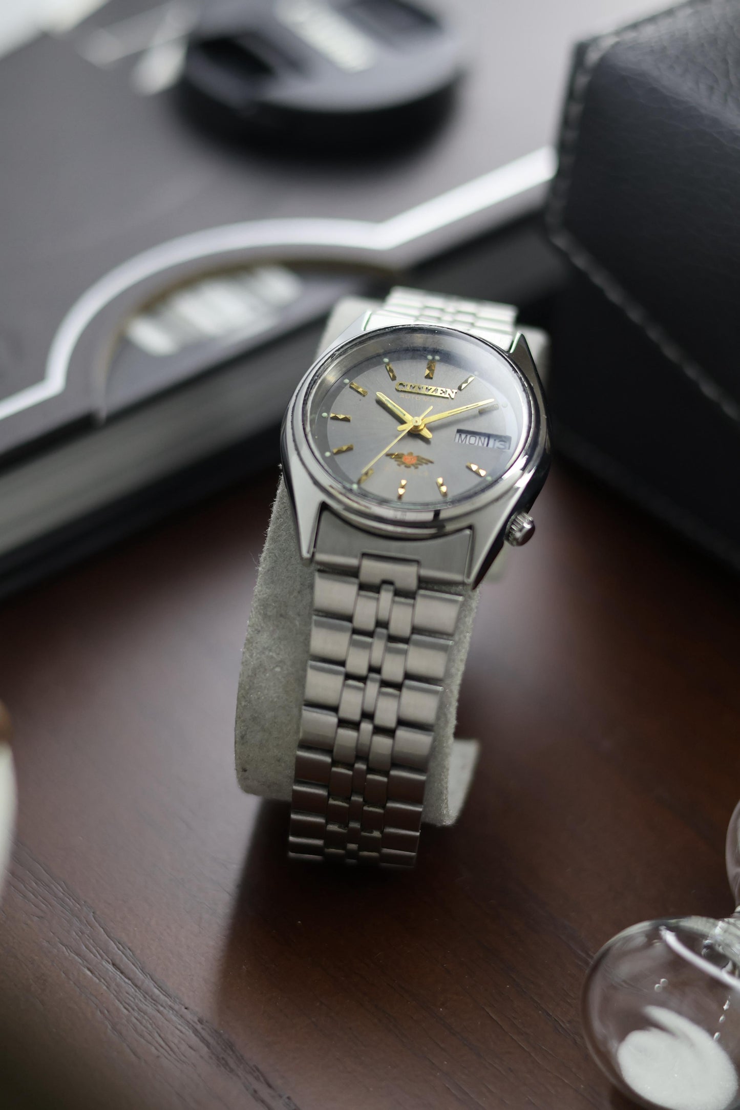 Citizen Eagle 7 Grey Dial - Automatic Vintage Watch (Pre Owned) - A261