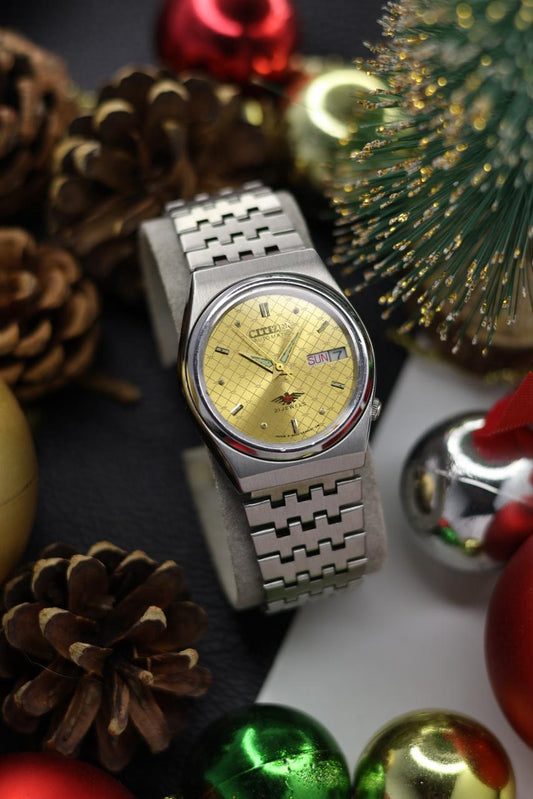 (Super Rare) Citizen Eagle 7 Champagne Motif Dial - Automatic Vintage Watch (Pre Owned) - SE421