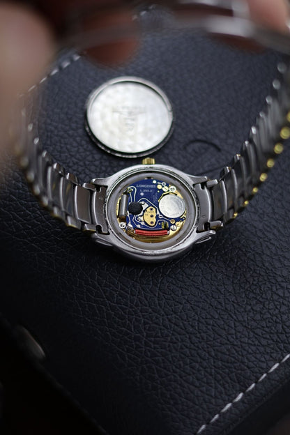 (Extremely Rare) LONGINES Ladies Two-Tone Enamel Dial - Swiss Vintage Watch (Pre Owned)