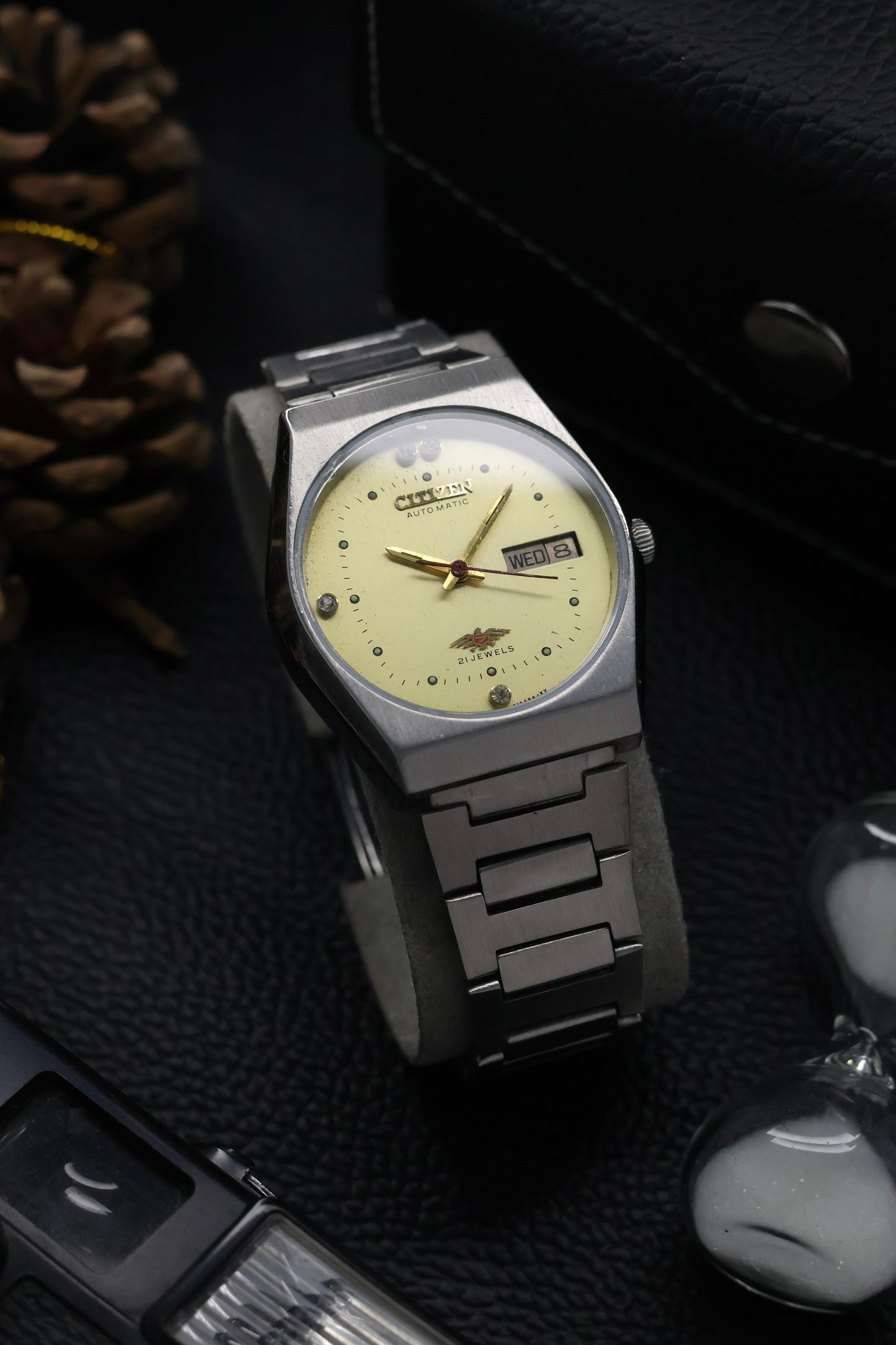 (Super Rare) Citizen Eagle 7 Champagne Dial - Automatic Vintage Watch (Pre Owned) - SE512