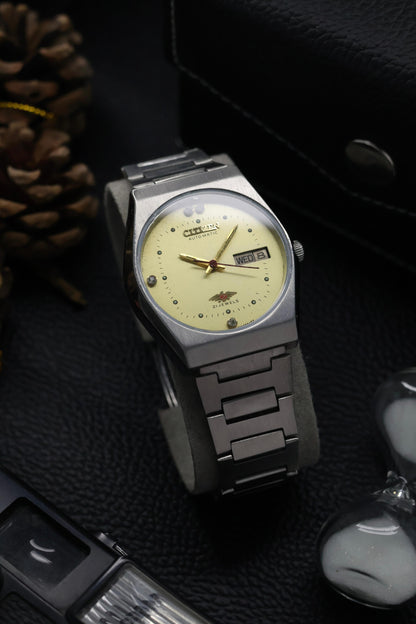 (Super Rare) Citizen Eagle 7 Champagne Dial - Automatic Vintage Watch (Pre Owned) - SE512
