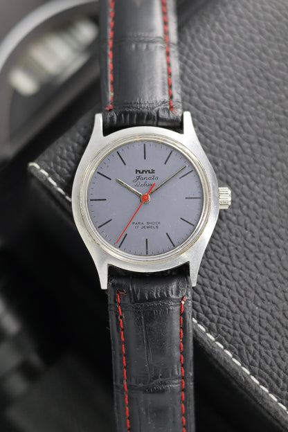 (Super Rare) Vintage HMT Janata Deluxe - in Original Condition - Mechanical Hand Winding Watch (Pre Owned) - SE987