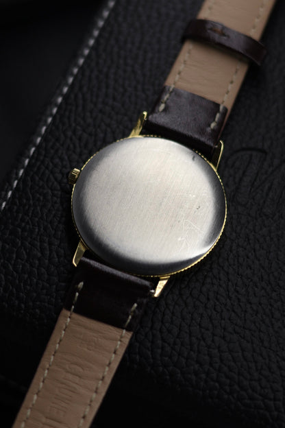 (Extremely Rare) TISSOT Twenty Dollar Coin Dial with Solid Gold Plated Case - Swiss Vintage Watch (Pre Owned) - SE506