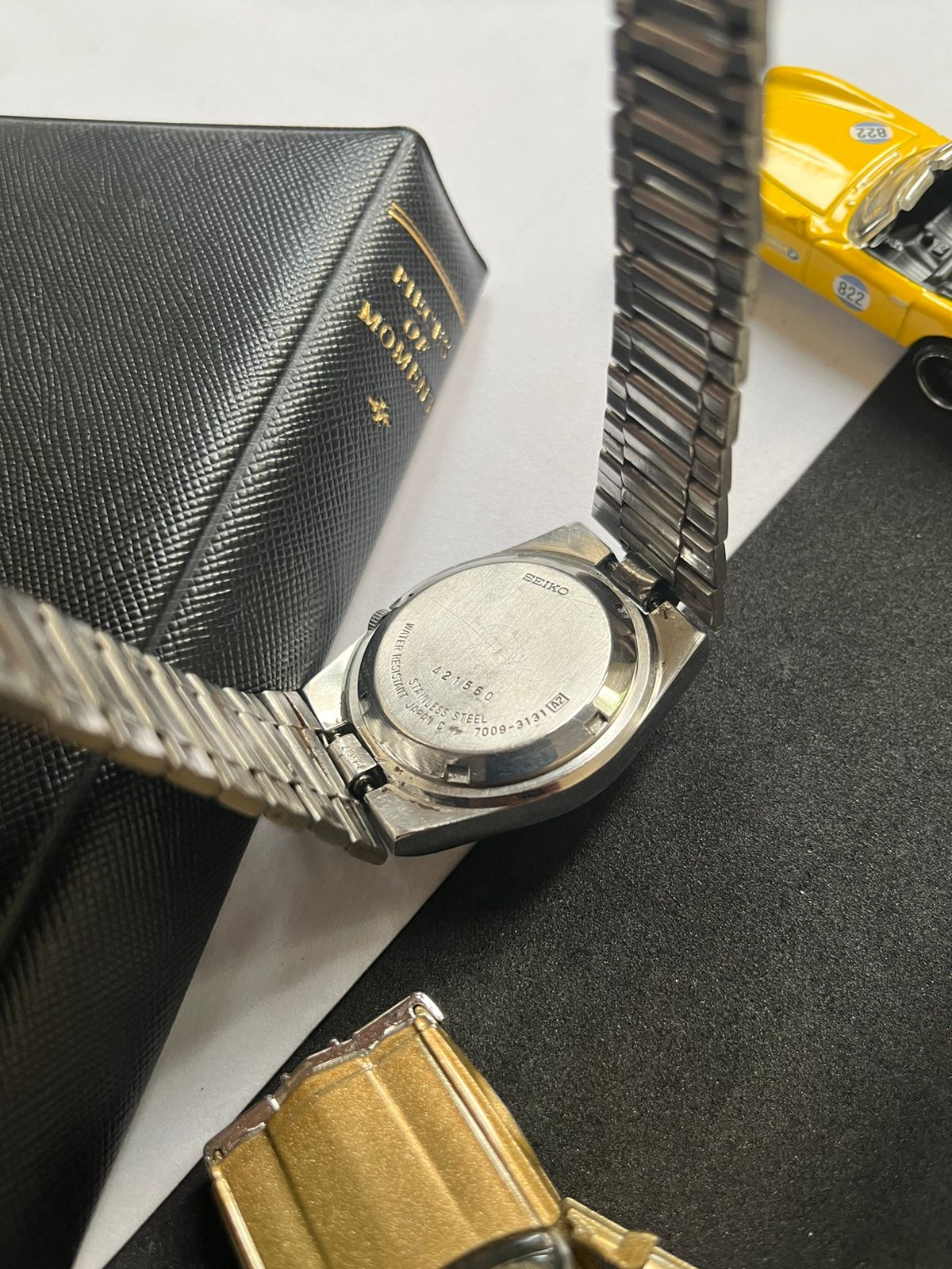 1984 Seiko 5 Yellow/Gold Dial (Pre Owned)