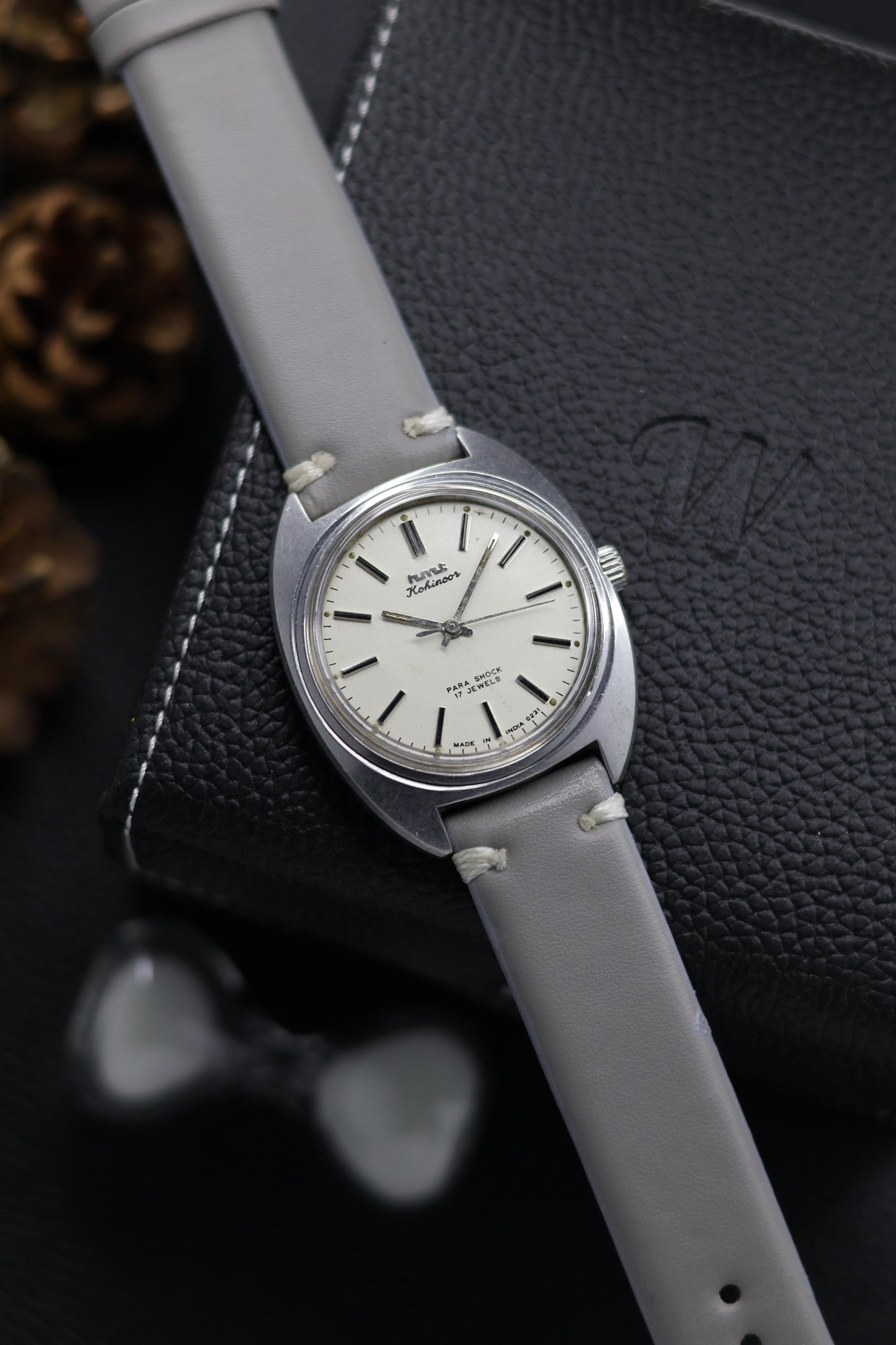 Vintage HMT Kohinoor White Dial - in Original Condition - Mechanical Hand Winding Watch (Pre Owned) - A562