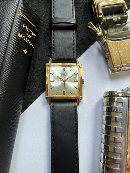 (Super Rare) 1960s Citizen Homer Square Dial (Pre-owned)