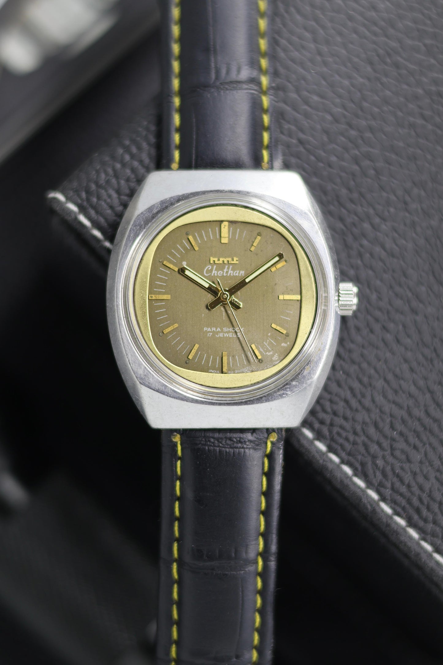 (Super Rare) Vintage HMT Chethan TV Dial - in Original Condition - Mechanical Hand Winding Watch (Pre Owned) - SE887