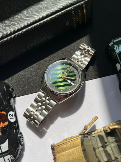 (Super Rare) Seiko 5 - Green Striped Dial (Pre Owned)