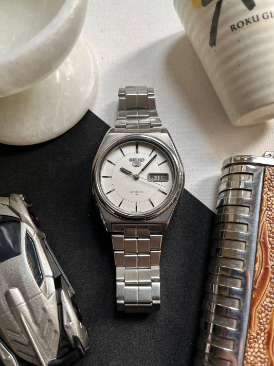 Seiko 5 - White Dial (Pre Owned)