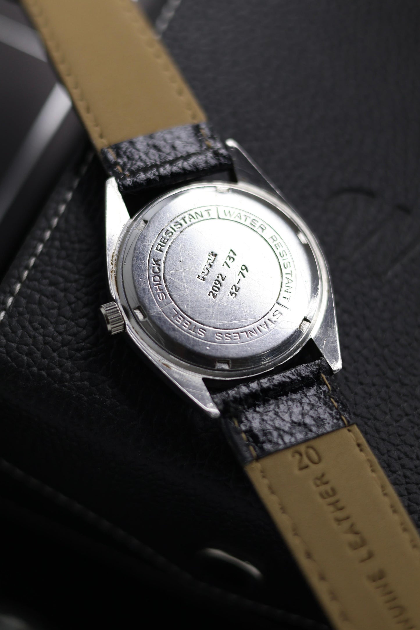 (Super Rare) Vintage HMT Pramod Dark Grey Sunray Dial - in Original Condition - Mechanical Hand Winding Watch (Pre Owned) - SE666