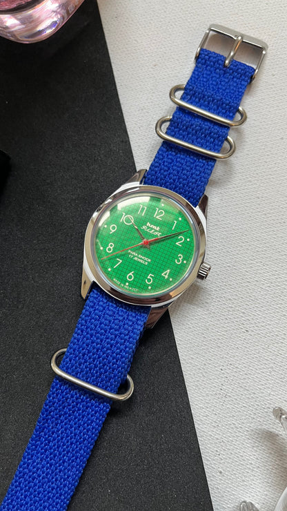 HMT Pilot Graph Dial - GREEN