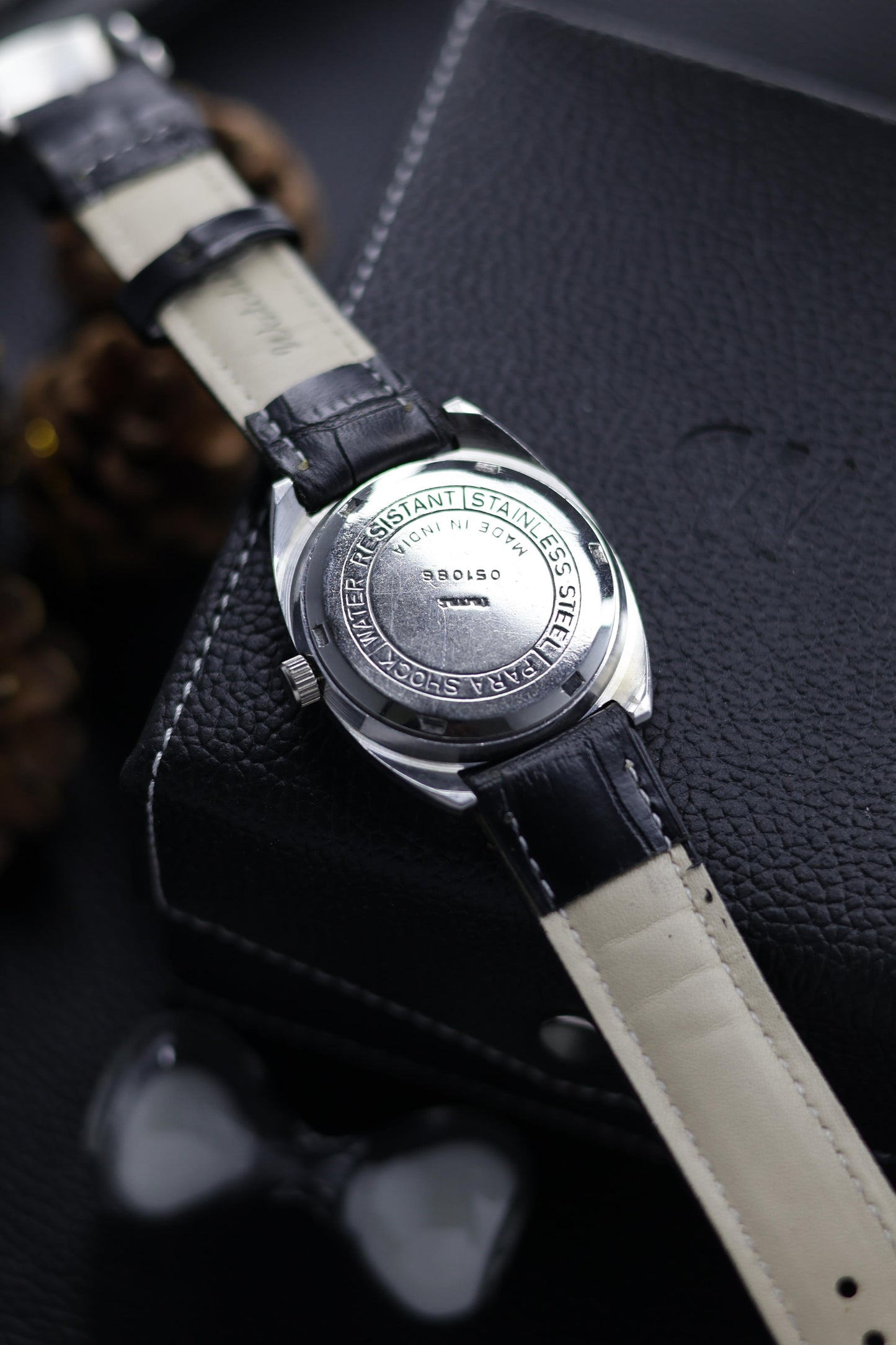 Vintage HMT Vijay Champagne Dial - in Original Condition - Mechanical Hand Winding Watch (Pre Owned) - A624