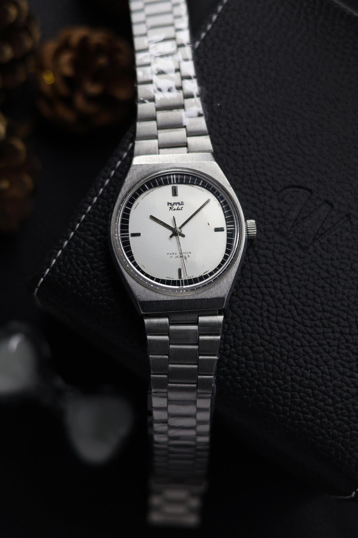 Vintage HMT Rohit Silver Dial - in Original Condition - Mechanical Hand Winding Watch (Pre Owned) - A592