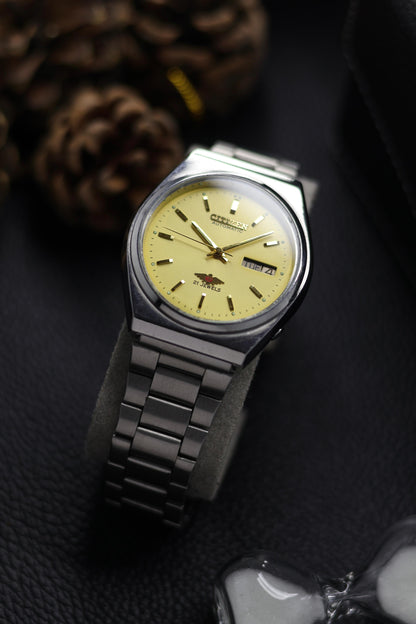 Citizen Eagle 7 Yellow Dial - Automatic Vintage Watch (Pre Owned) - SE642