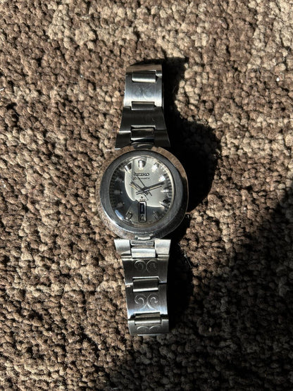 (Super Rare) 1970s Seiko Diamatic Grey Dial (Pre Owned)