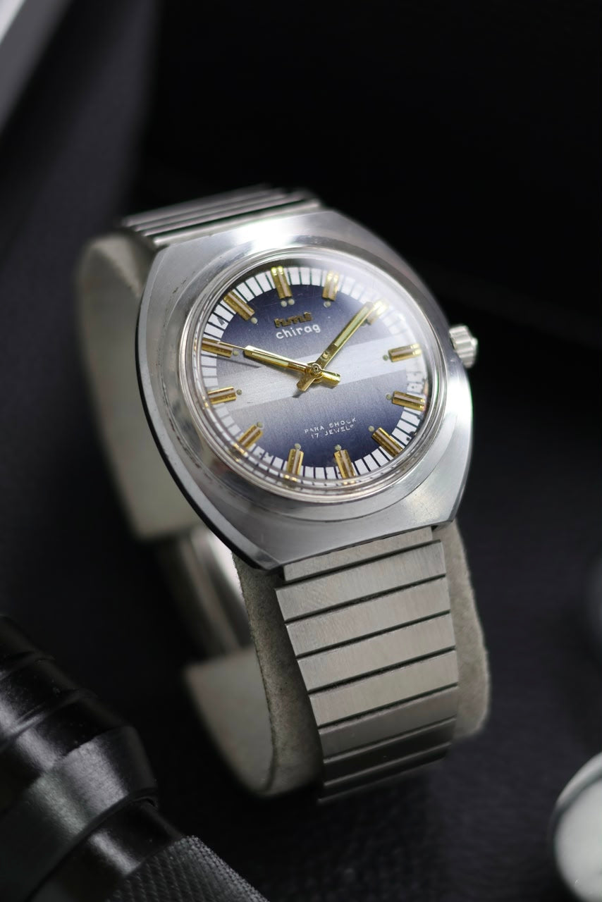 (Super Rare) Vintage HMT Chirag - in Original Condition - Mechanical Hand Winding Watch (Pre Owned) - SE560