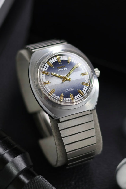 (Super Rare) Vintage HMT Chirag - in Original Condition - Mechanical Hand Winding Watch (Pre Owned) - SE560