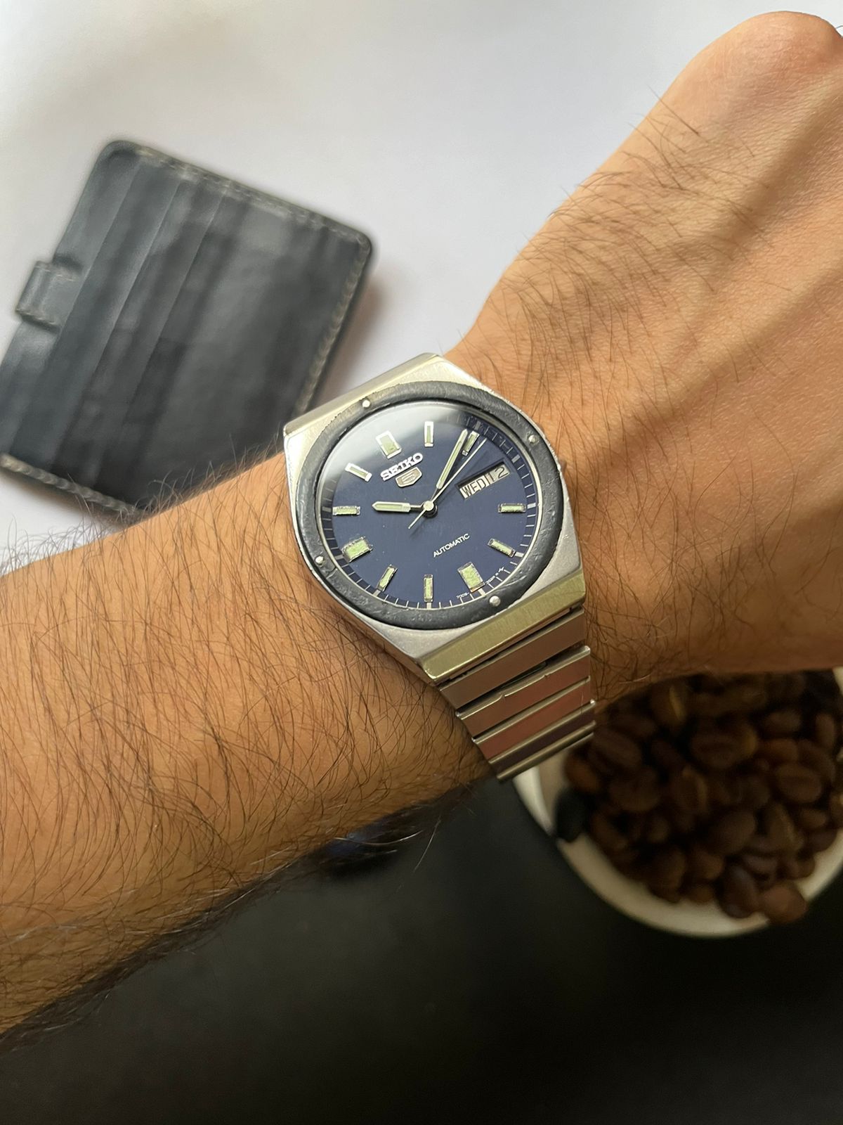 1983 Seiko 5 Navy Blue Dial (Pre Owned)