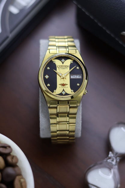 (Super Rare) Citizen Eagle 7 Gold Motif Dial - Automatic Vintage Watch (Pre Owned) - SE435