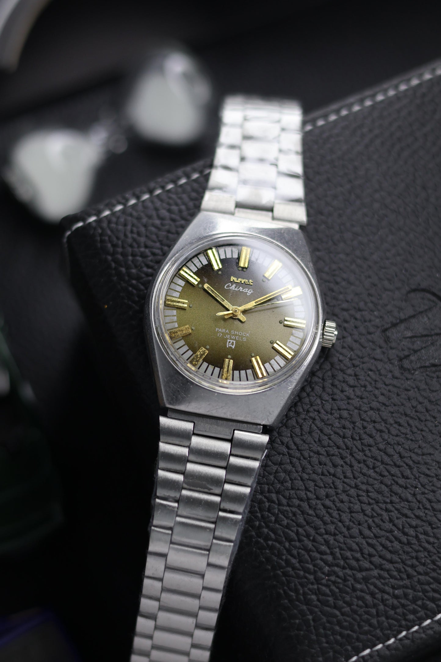 Vintage HMT Chirag Gradient Dial - in Original Condition - Mechanical Hand Winding Watch (Pre Owned) - SE583
